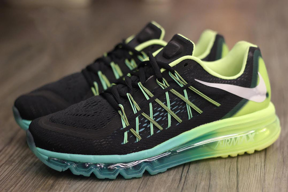 新闻速报 / nike air max 2015 "black, teal & yellow"