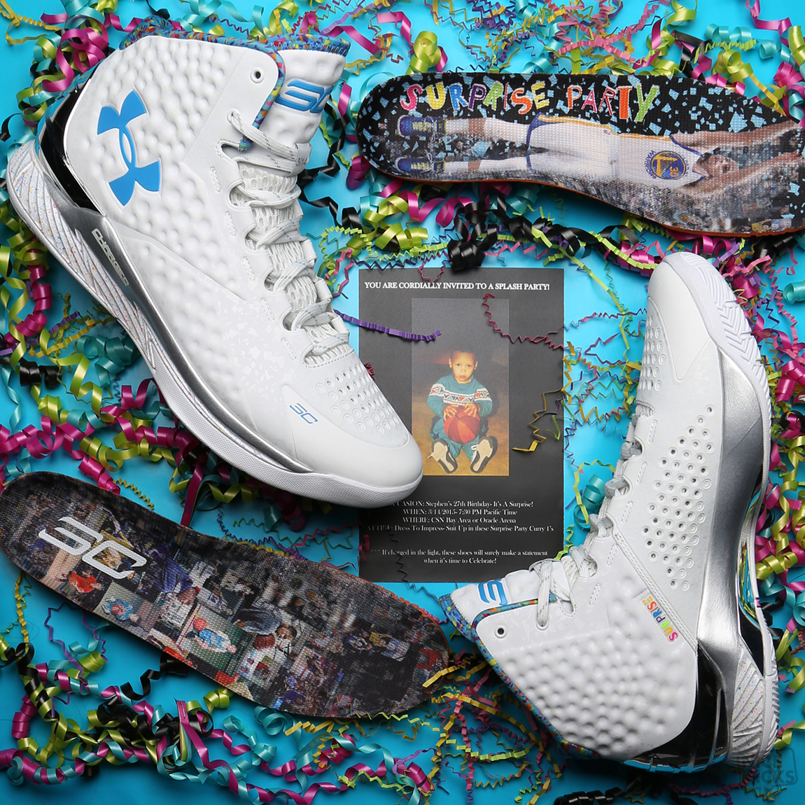 Under Armour Curry One 'Splash Party 