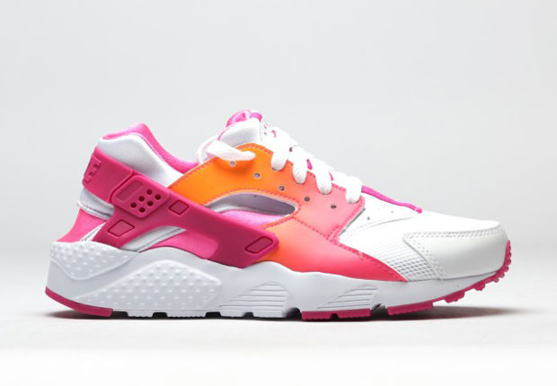 Pink Orange And White Huaraches Online 
