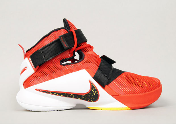 lebron soldier 9 red cheap online