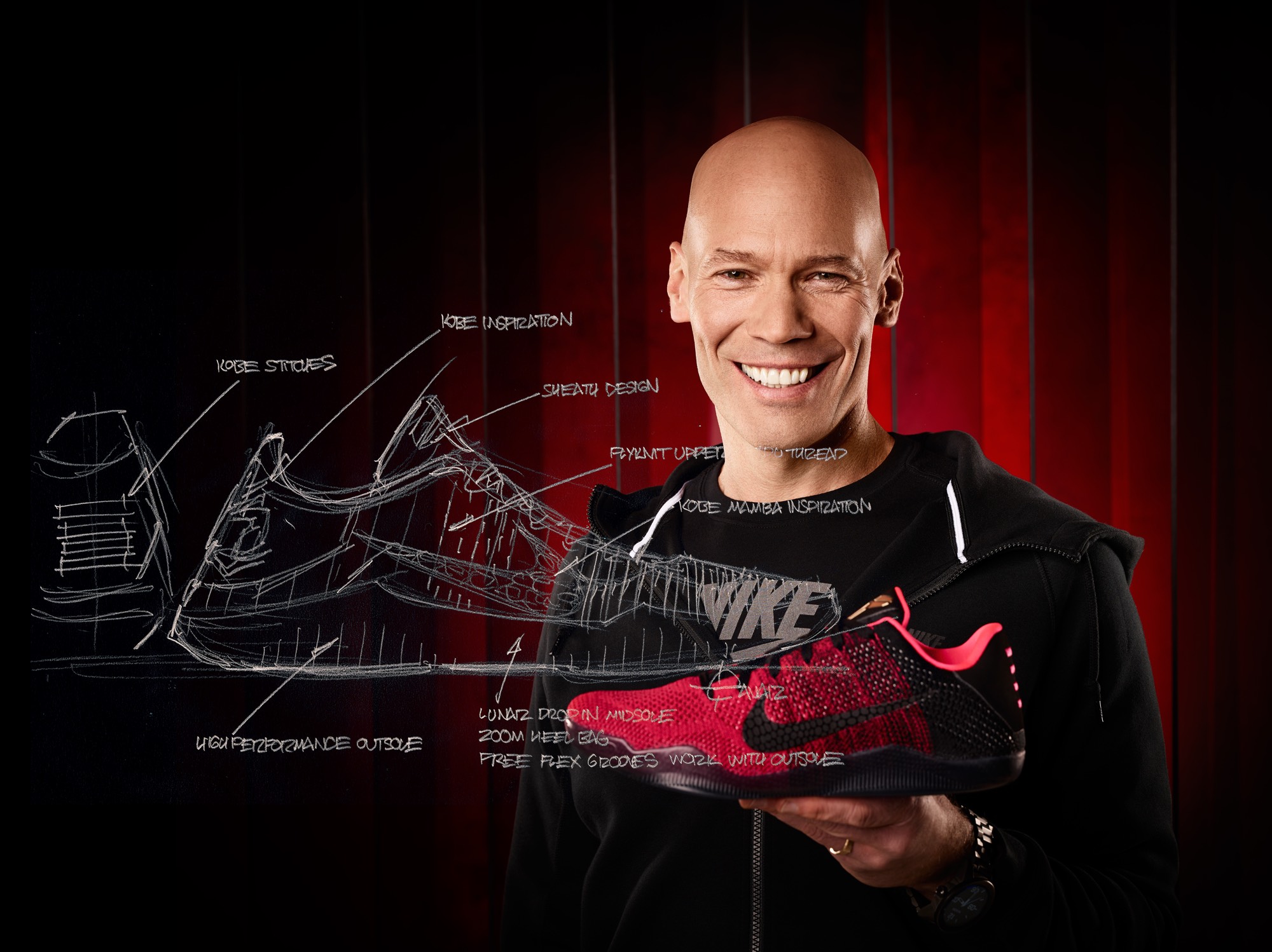Nike Kobe 11 設計師Eric Avar 