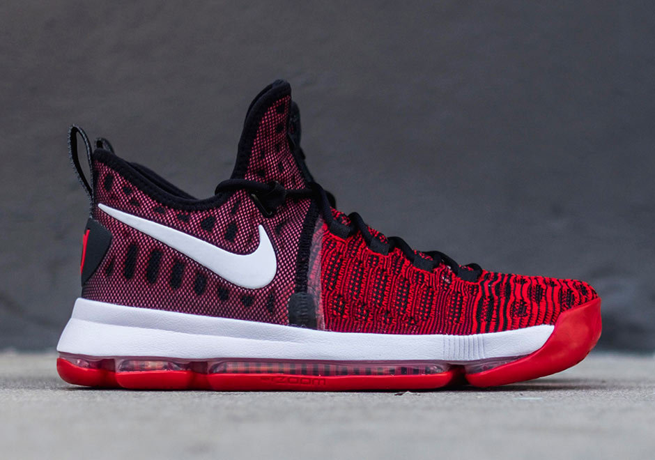 red and white kd