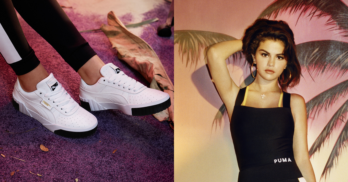 官方新聞/ 漂亮寶貝Selena 詮釋PUMA Cali 加州厚底美鞋台灣販售消息– KENLU.net