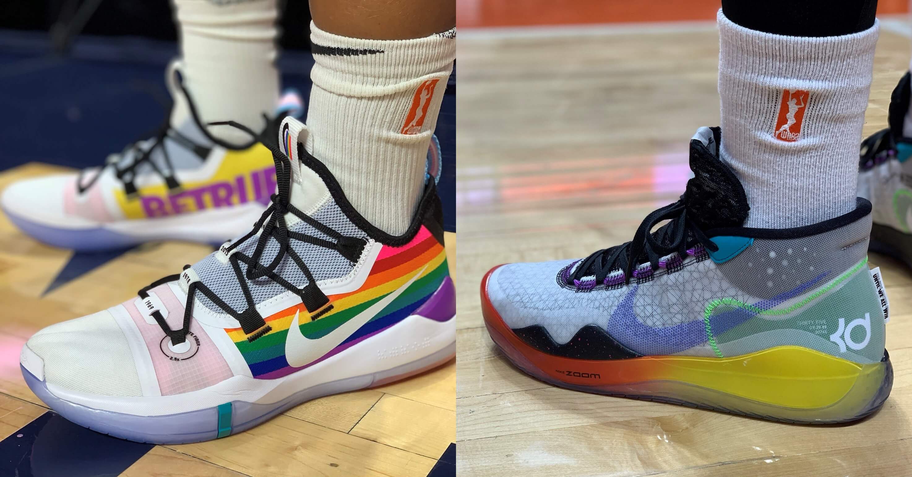 WNBA 場上的彩虹Nike Kobe A.D. 與 