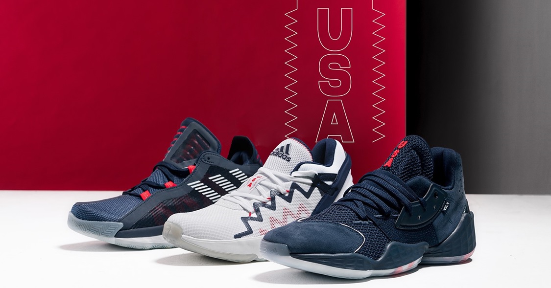 官方新聞/ 經典色系搭星旗元素adidas Basketball 簽名鞋推出USA Pack – KENLU.net