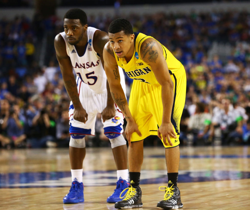 球員實著 / ncaa michigan trey burke in adidas crazyquick 圖集