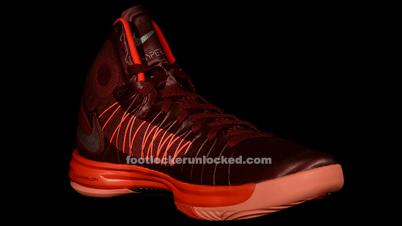 red and orange hyperdunks