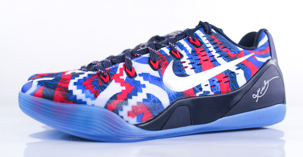 red white and blue kobe 9