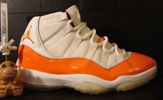 orange and white 11s 2019