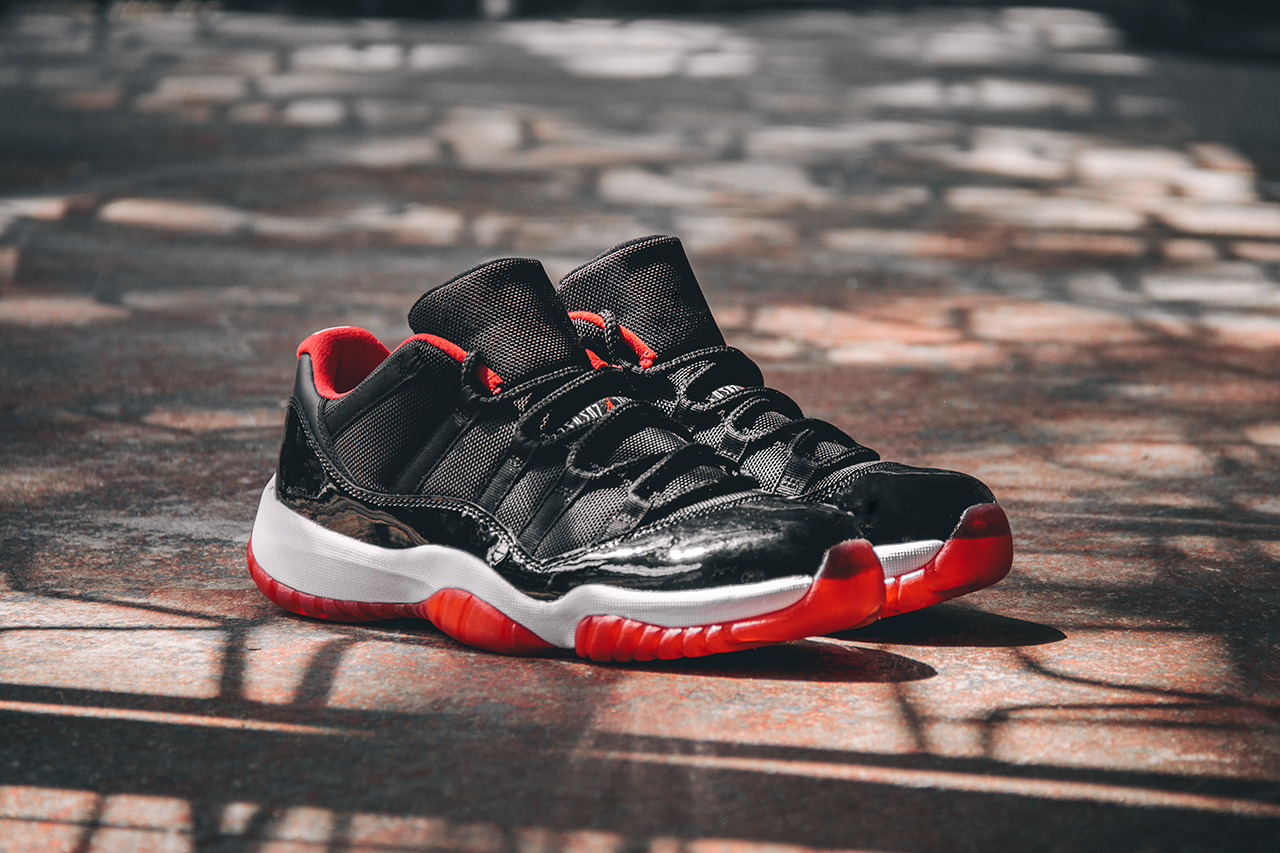 Jordan 11 retro red low hotsell