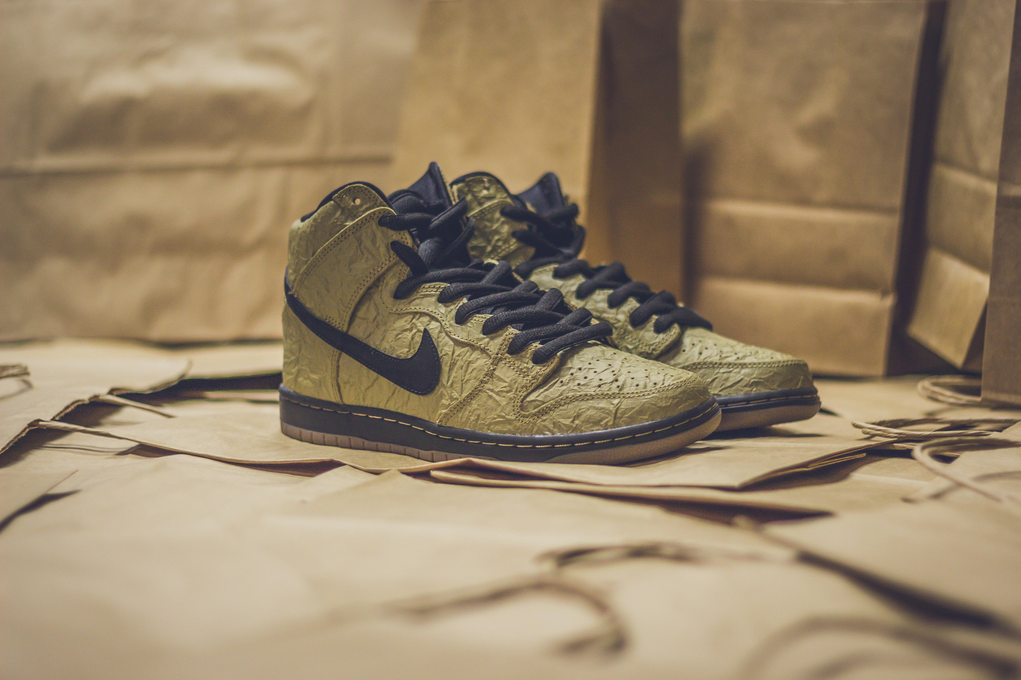 新闻分享 nike sb dunk high premium'brown paper bag 重现牛皮