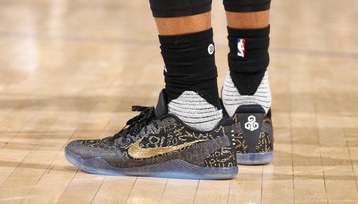 選手實著/ DeMar DeRozan 著用Nike Kobe XI iD 'Mamba Day' - KENLU.net