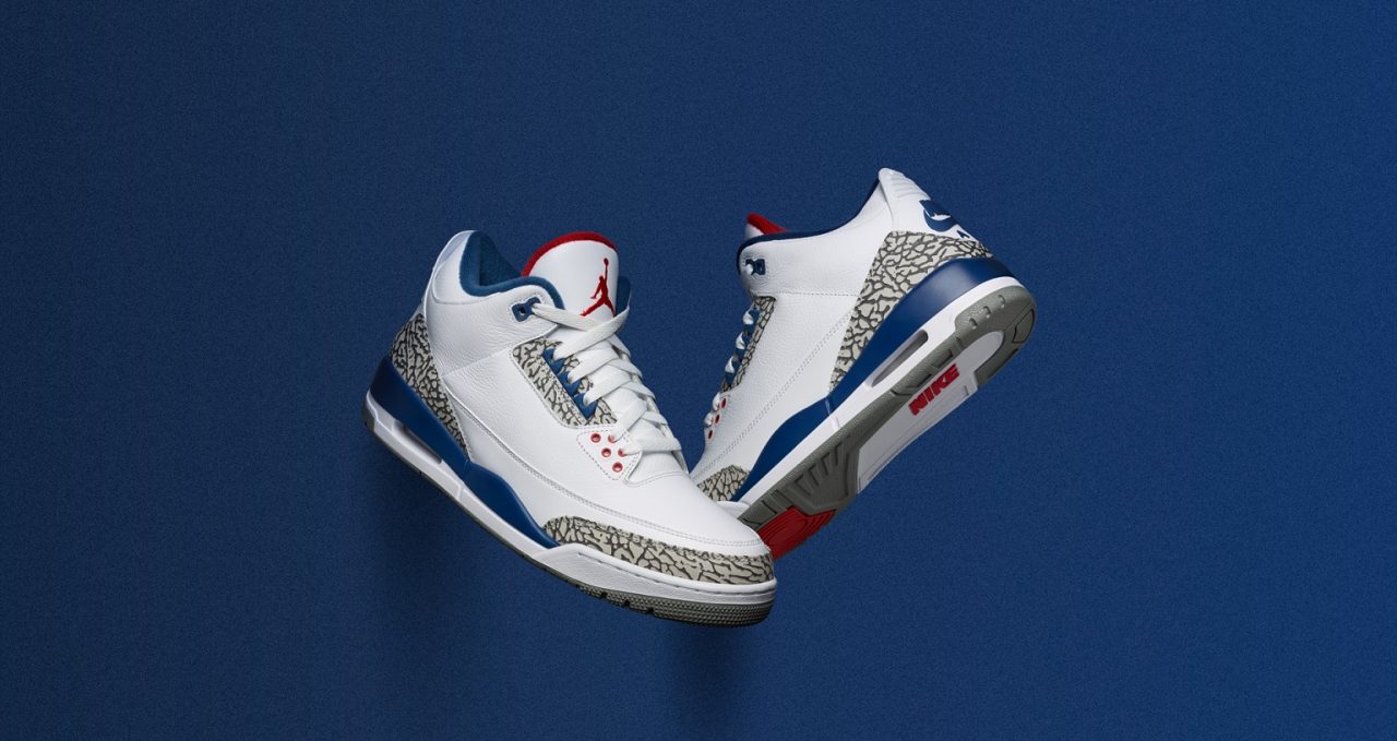 red white blue retro 3