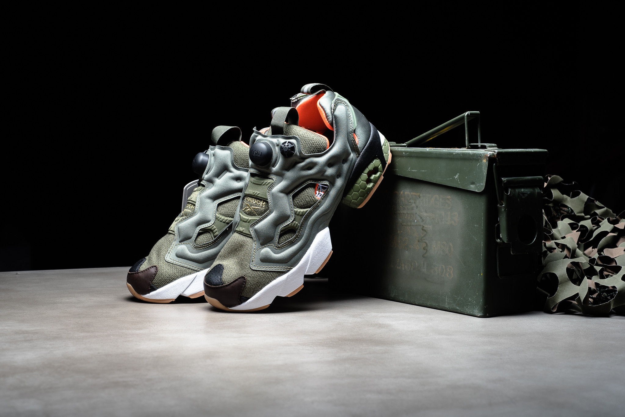 mita sneakers x Winiche Co. x Reebok Insta Pump Fury Flight Jacket KENLU