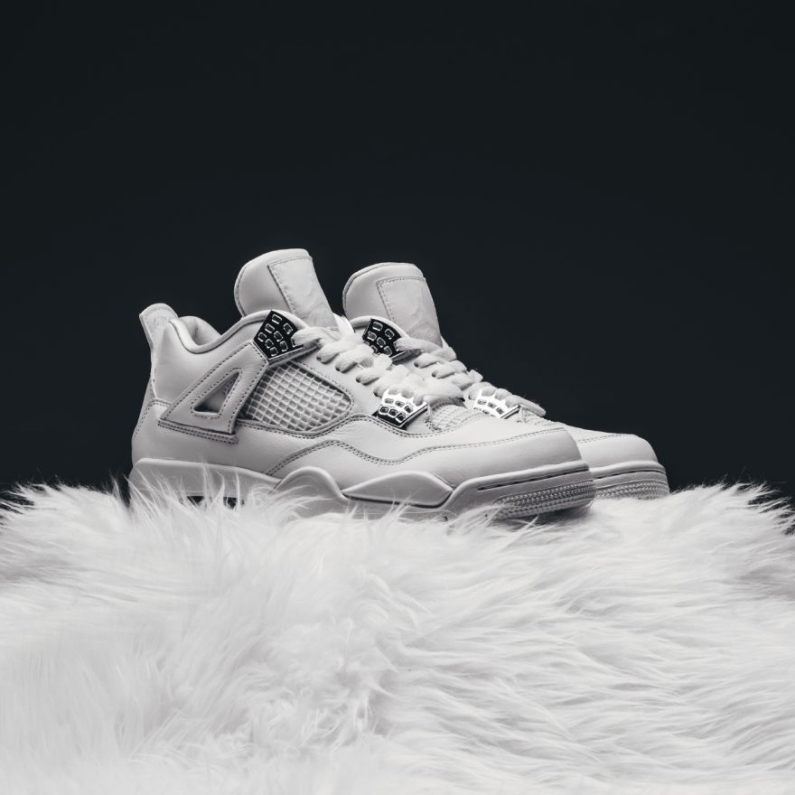 jordan retro 4 pure money