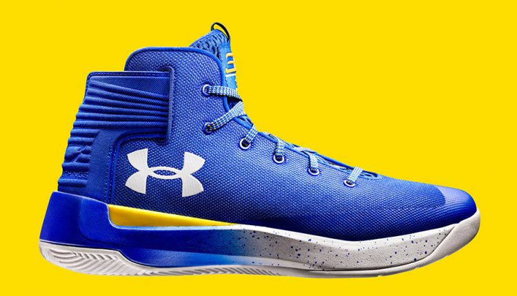 Under Armour Curry 3ZERO blue yellow (1)