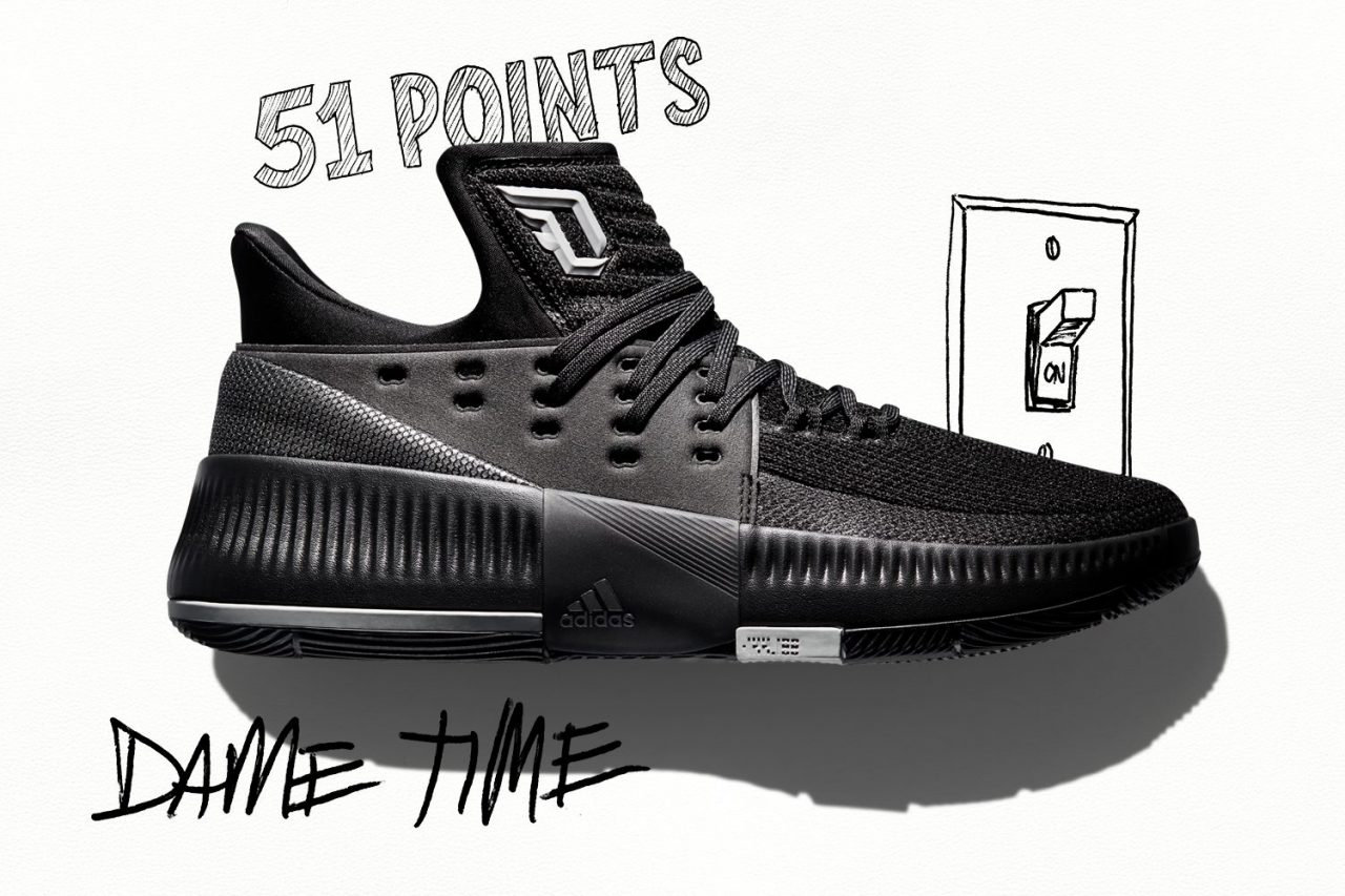 release, Damian Lillard, Dame 3, basketball, adidas - $media_alt