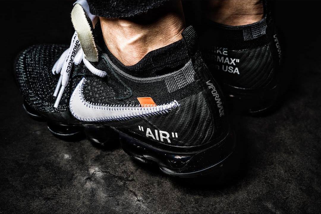 OFF WHITE X NIKE VAPORMAX PART 2 ON FEET