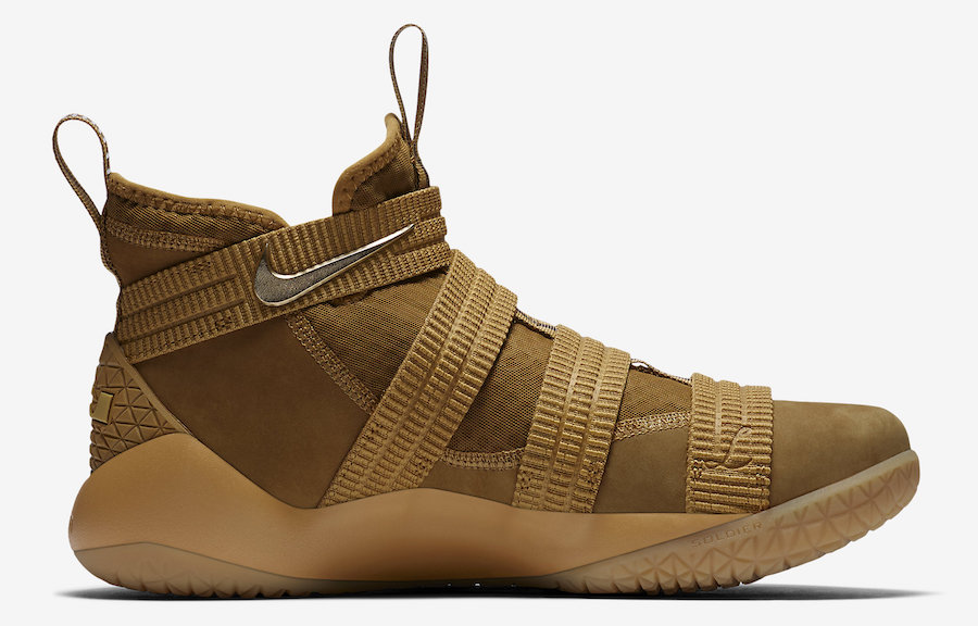 nike lebron wheat