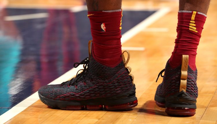 Nike LeBron 15 New Height on foot