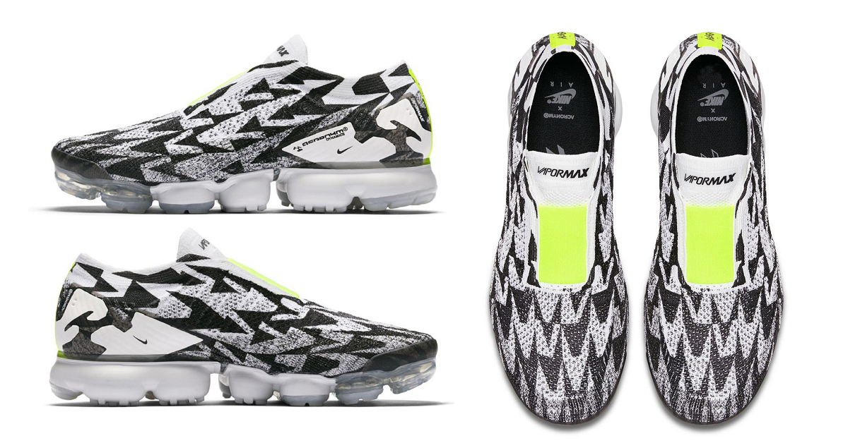 新聞分享/ 離發售日不到十天ACRONYM x Nike Air Vapormax Moc 2 實鞋照