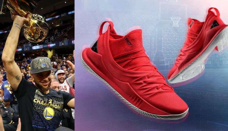 Under Armour Curry 5 ‘Fired Up’ (1)