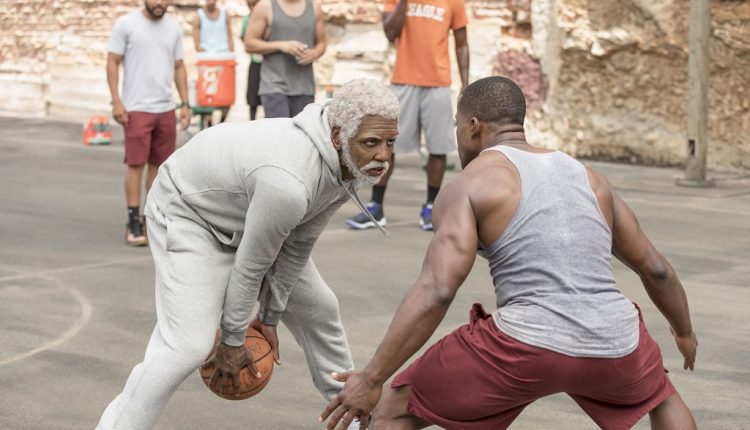 Kyrie Irving as “Uncle Drew” in UNCLE DREW. Photo courtesy of Lionsgate.
