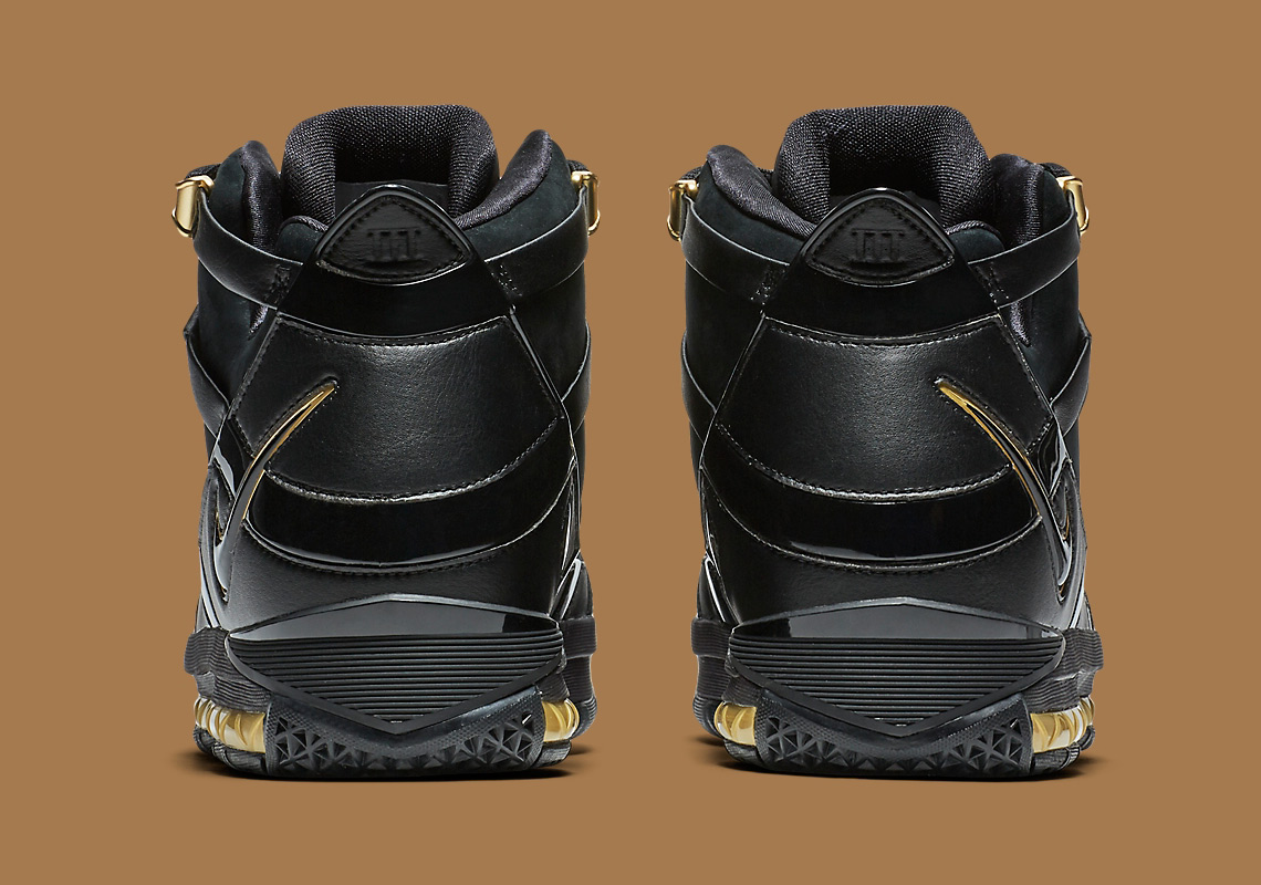 lebron 3 shoes black and gold