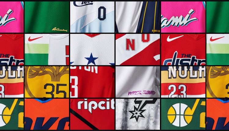 NIKE NBA EARNED EDITION jersey