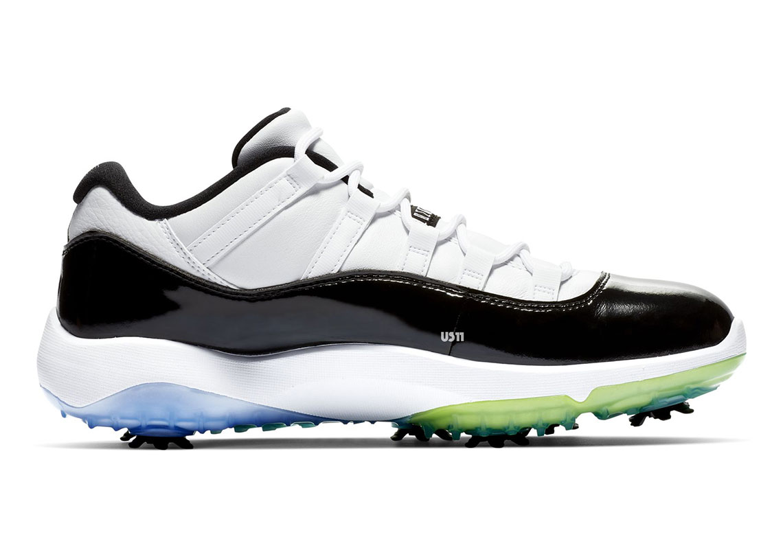 nike air jordan 11 concord golf shoe