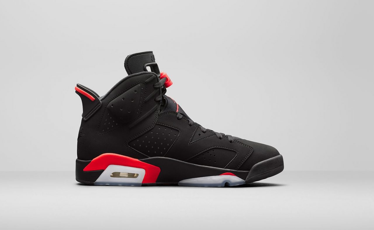 black infrared air jordan 6