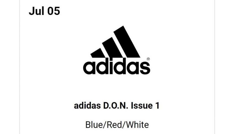 adidas D.O.N. ISSUE #1 release date (2)