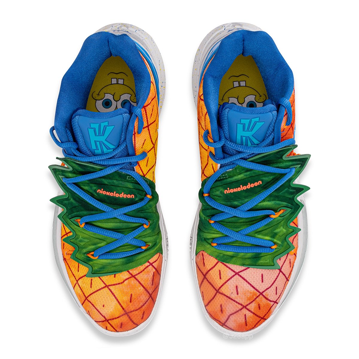 SpongeBob x Nike Kyrie 5 pineapple 