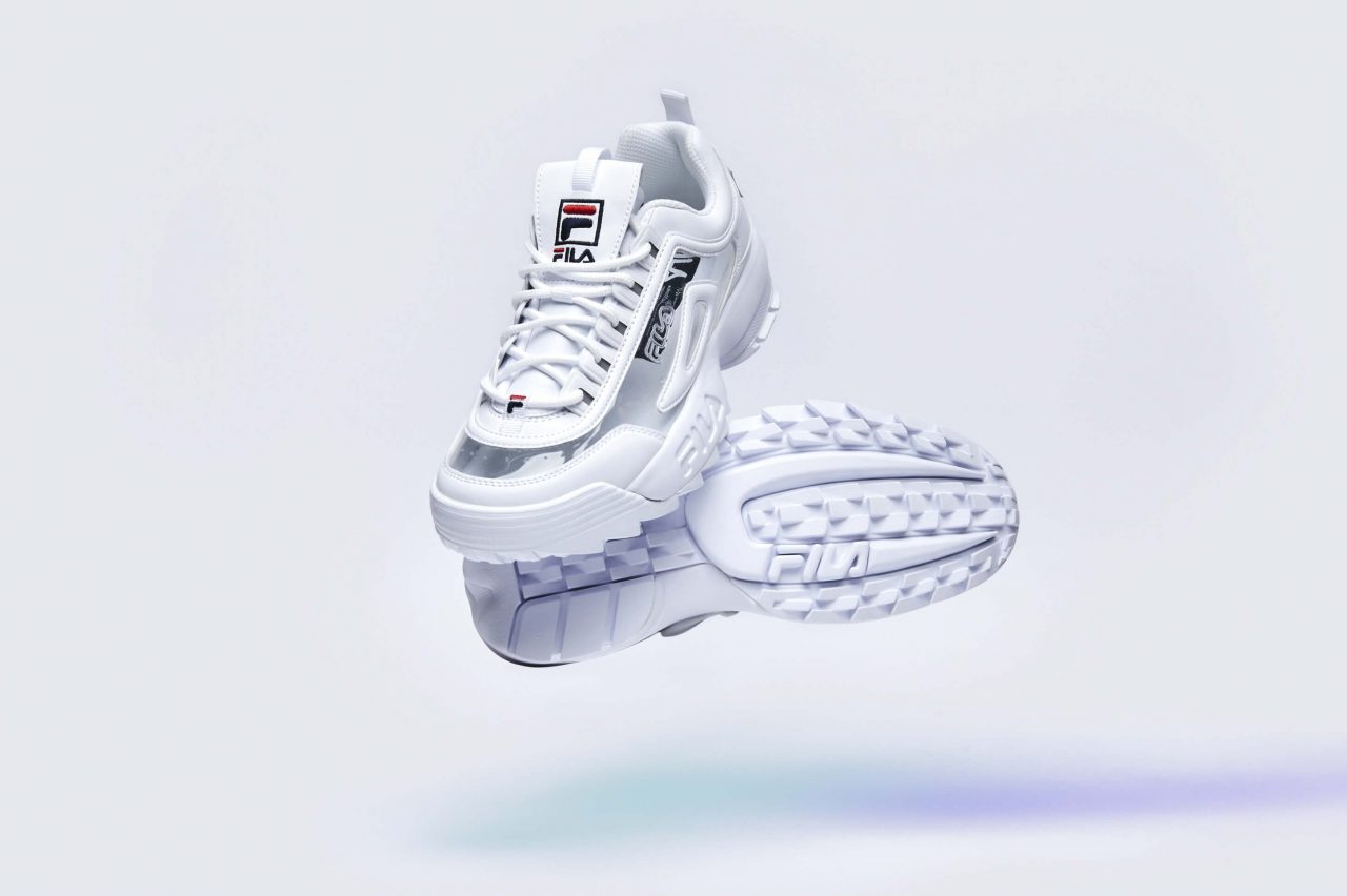 fila disruptor x ray tracer iridescent