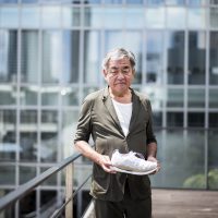 kengo kuma x asics metaride amu
