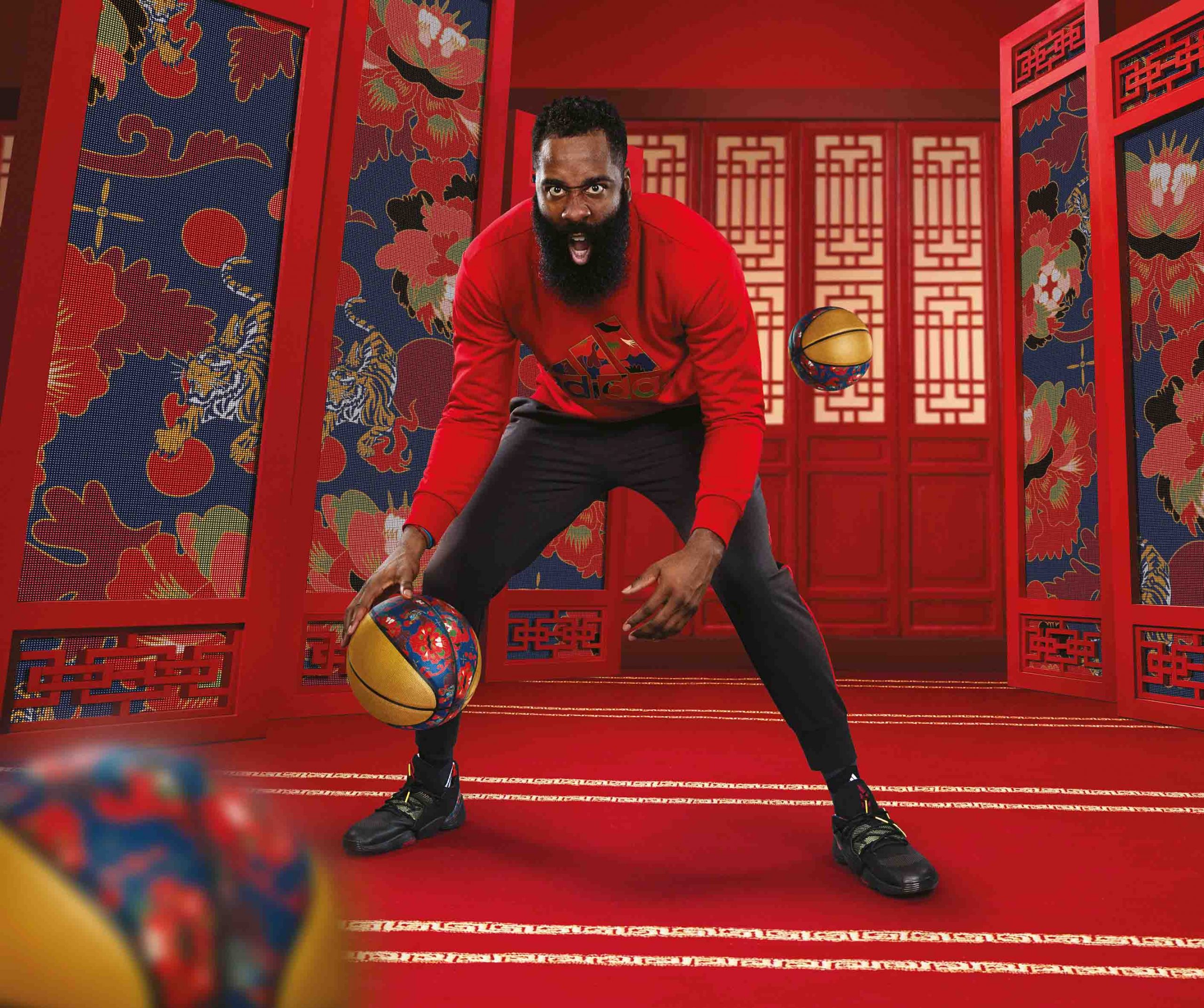 adidas harden vol 4 chinese new year