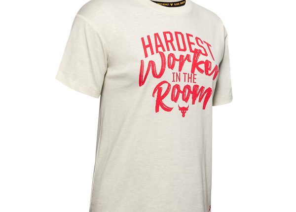 女 Project Rock短T-Shirt 白 $1,680