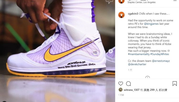 air max lebron 7 lakers