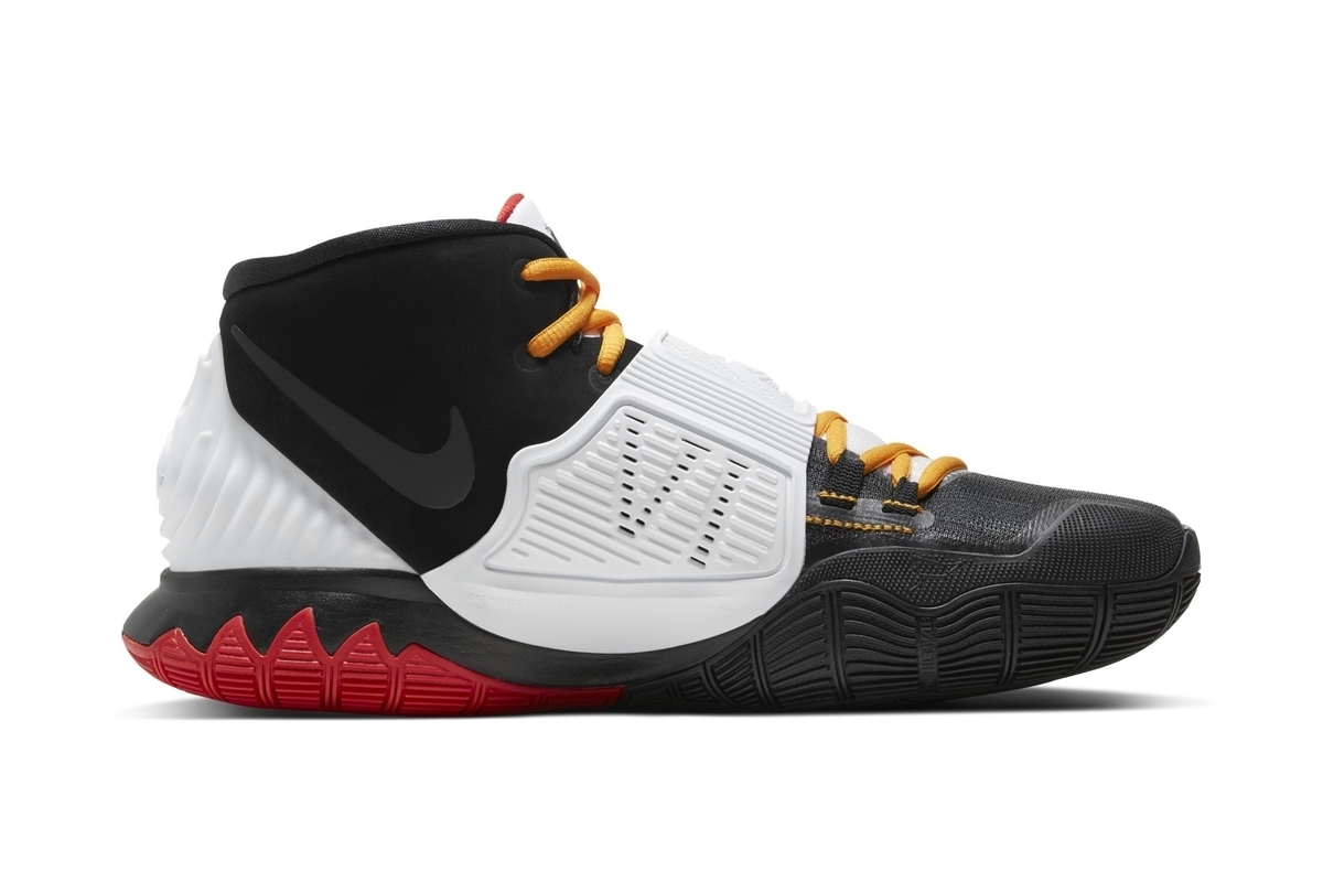 Nike Kyrie 6 Irving Black White BQ4630 001 Basketball Nets