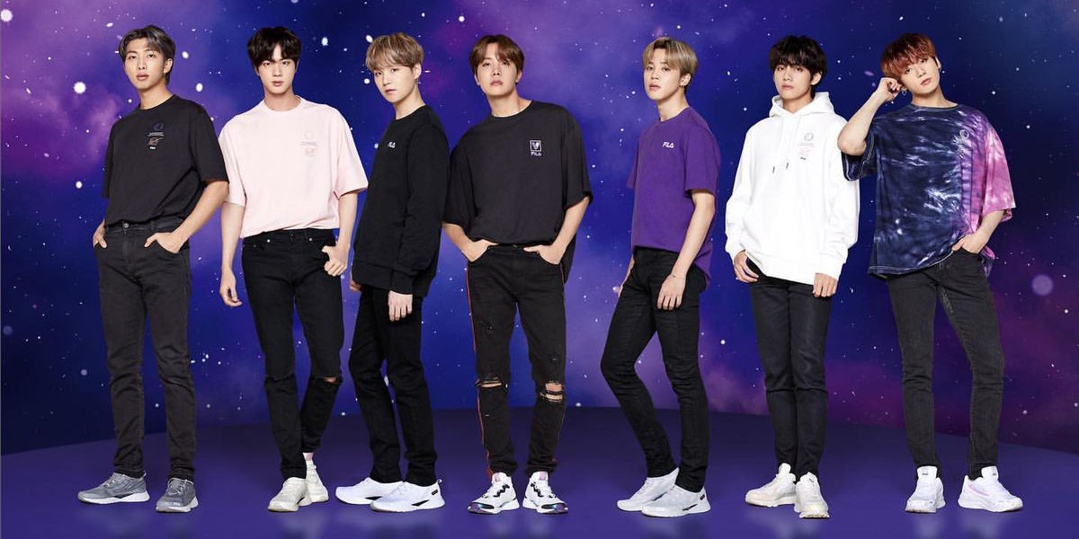 bts fila voyager collection shoes