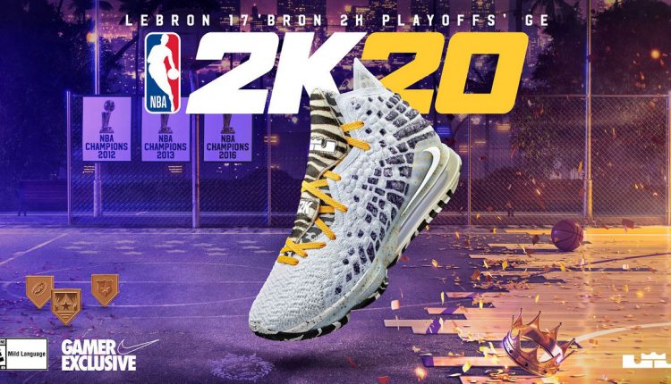 《NBA 2K20》x Nike LeBron 17 ‘Bron 2K Playoffs’ GE (5)