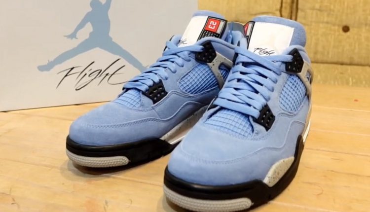 Air Jordan 4 Retro ‘University Blue’ Review & Onfeet liusteven11