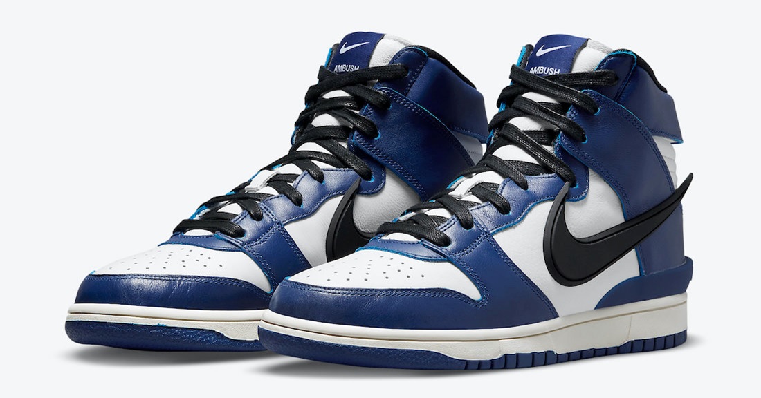 新聞分享/ 荷包警告AMBUSH x Nike Dunk High Deep Royal 投籤資訊即將