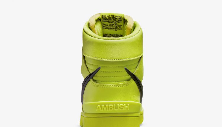 AMBUSH x Nike Dunk High ‘Flash Lime’-2