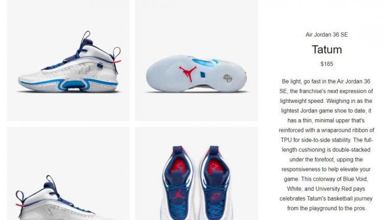 Air Jordan 36 SE ‘Tatum’ Release Date Nike SNKRS (2)