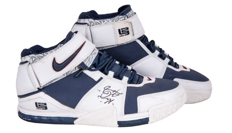 Nike LeBron 2 Retro White Midnight Navy-Varsity Crimson September (1)