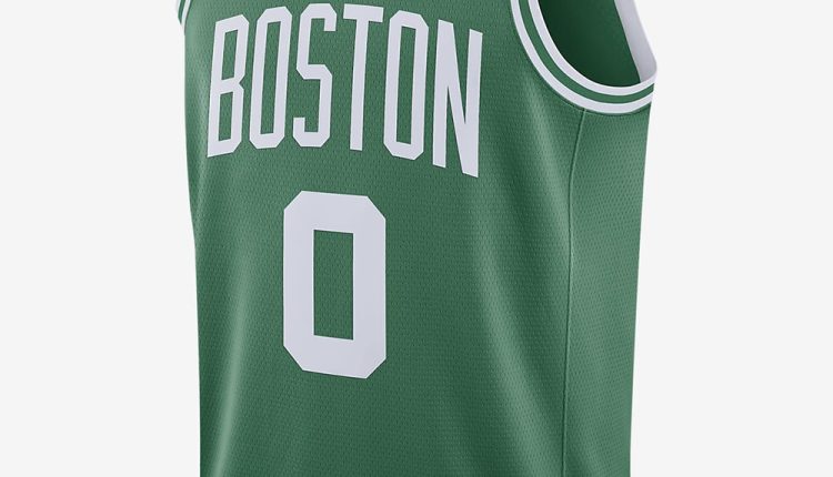 NBA Store TW-75th anniversary-NIKE SWGMN-Boston Celtics-Jayson Tatum-jersey