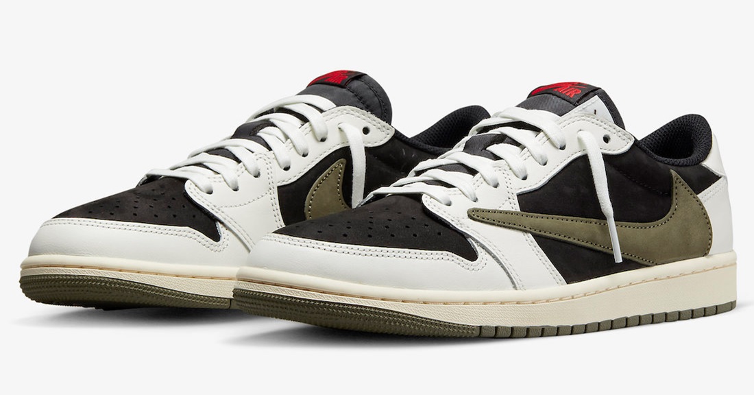 上市速報/ Travis Scott x Air Jordan 1 Low OG 'Olive' 臺灣販售資訊