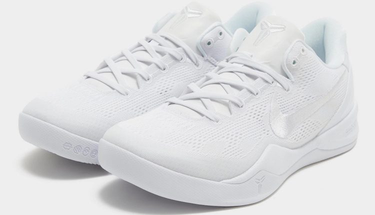 Nike Kobe 8 Protro Triple White FJ9364-100 (2)