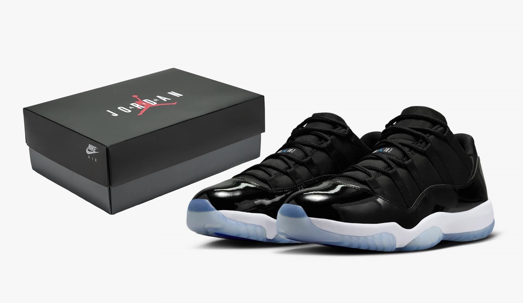 Jordan 11 retro low space jam hotsell